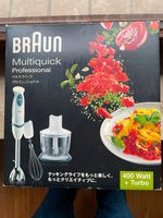 Braun Multiquick Professional 5555 MCA Japanische Ausführung 100V Niedersachsen - Hilgermissen Vorschau