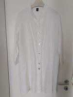 Leinenbluse Bluse Hemd Baumwolle elegant Shirt L 40 weiß Nordrhein-Westfalen - Haan Vorschau