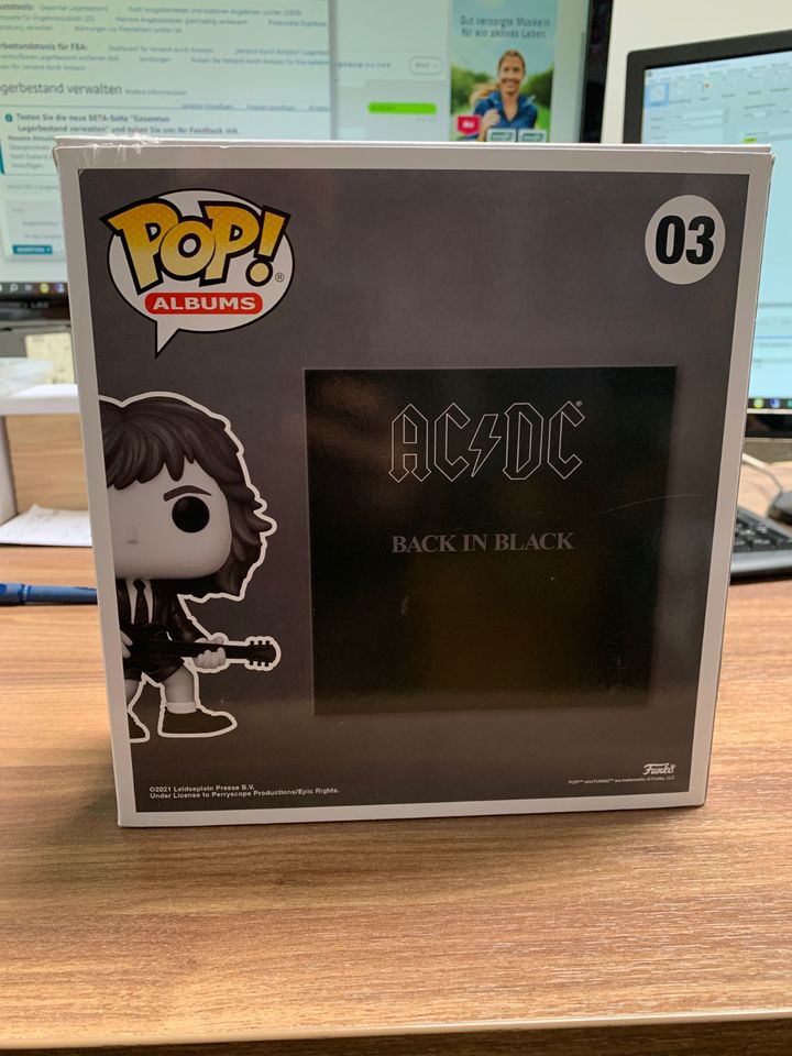 **Funko Pop! Albums 03 ACDC Back in Black in Berlin