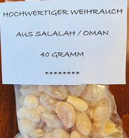 ECHTER HOCHWERTIGER WEIHRAUCH - SALALAH / OMAN - 40 GRAMM Hessen - Oberursel (Taunus) Vorschau