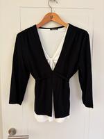 ❣️ Taifun Cardigan 3/4 Arm Jacke Bolero Gr 40 Schwarz Viskose Niedersachsen - Osnabrück Vorschau