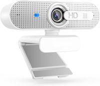 Webcam weiß Full-HD mit Mikrofon Brandenburg - Potsdam Vorschau