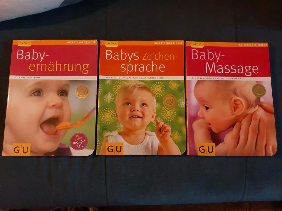 GU PLUS Baby Sprache Ernährung Massage Bücher in Biesenthal