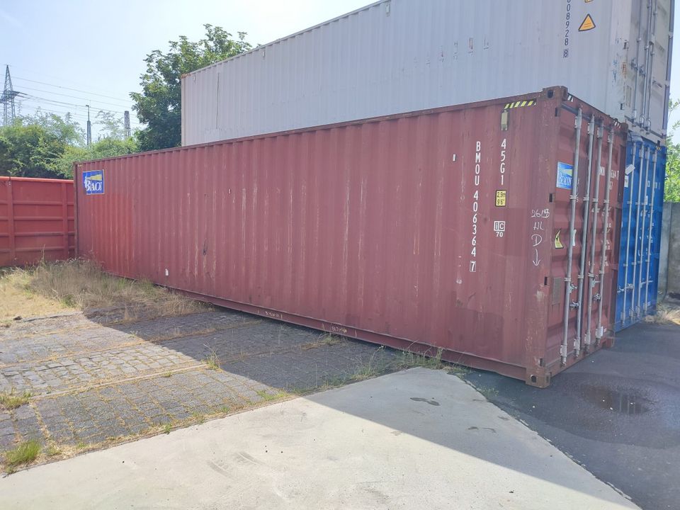 ✅ 40 FUß HC Seecontainer neu und gebraucht ✅ 2800€ netto in Würzburg