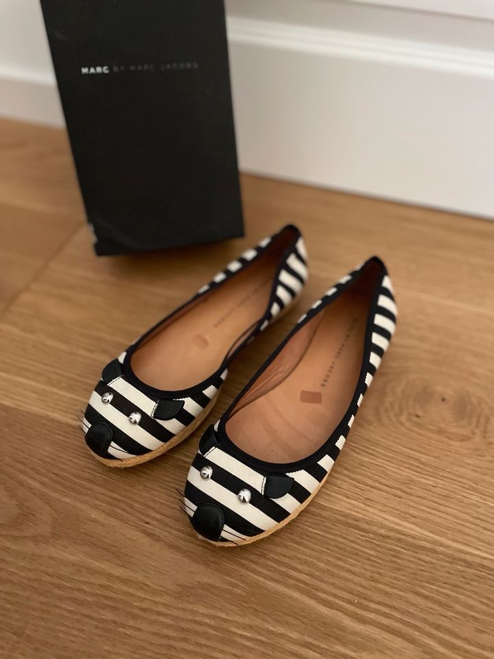 Marc Jacobs ❤️ Ballerinas Espadrilles schwarz Katze Gr. 35 neuw in Memmingen