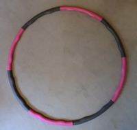 Hula Hoop-Reifen in grau-rosa (90 cm) Niedersachsen - Bad Bederkesa Vorschau