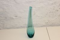 IKEA Vase Blau Blumenvase Gebogene Glasvase Glas Deko Handmade Duisburg - Duisburg-Mitte Vorschau