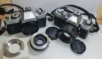 2 SLR Kameras: Minolta XD-7 + XG-1 mit MD 50mm 1:2 Lens + Zubehör Bochum - Bochum-Südwest Vorschau
