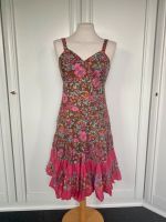 3 Suisses Kleid Gr. S 36 Braun Pink Blumen Rüschen Muster Midi Niedersachsen - Apen Vorschau