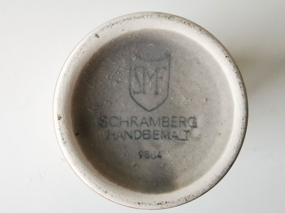 Schramberg SMF handbemalter Becher Vintage 80er Jahre in Köln