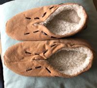 NEU Hausschuhe warm Gr.42 beige Bayern - Kaufering Vorschau