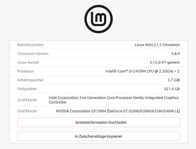 Linux Laptop Mint Ubuntu KDE Tumbleweed Power station in Königsbrunn