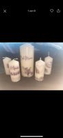 Kerzen personalisiert Geburtsatg Muttertag Einschulung Hannover - Linden-Limmer Vorschau