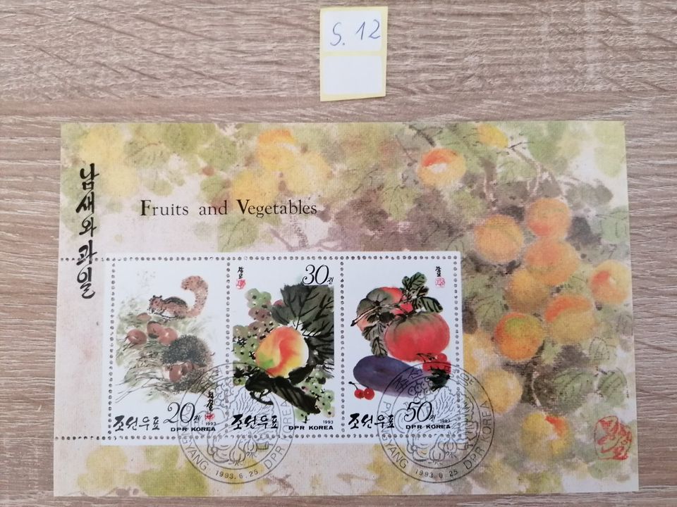 Briefmarken  Kleinbogen International  Teil 2 von 3 in Zwickau