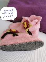 Filz Hausschuhe rosa gr. 25 DM Baden-Württemberg - Bad Dürrheim Vorschau