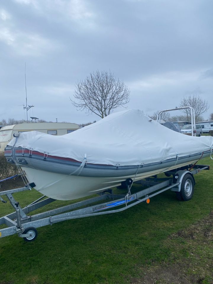 RIB Motorboot mit 100PS Aussenborder in Fehmarn