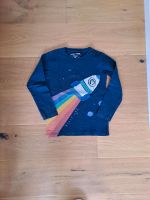 Next Longsleeve, Gr.116, dunkelblau mit Rakete und Regenbogen Nordrhein-Westfalen - Erftstadt Vorschau