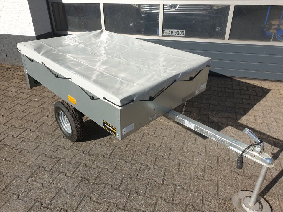 ATV Trailer leichter PKW Anhänger DUUO City 145x98x30cm 400kg in Grevenbroich