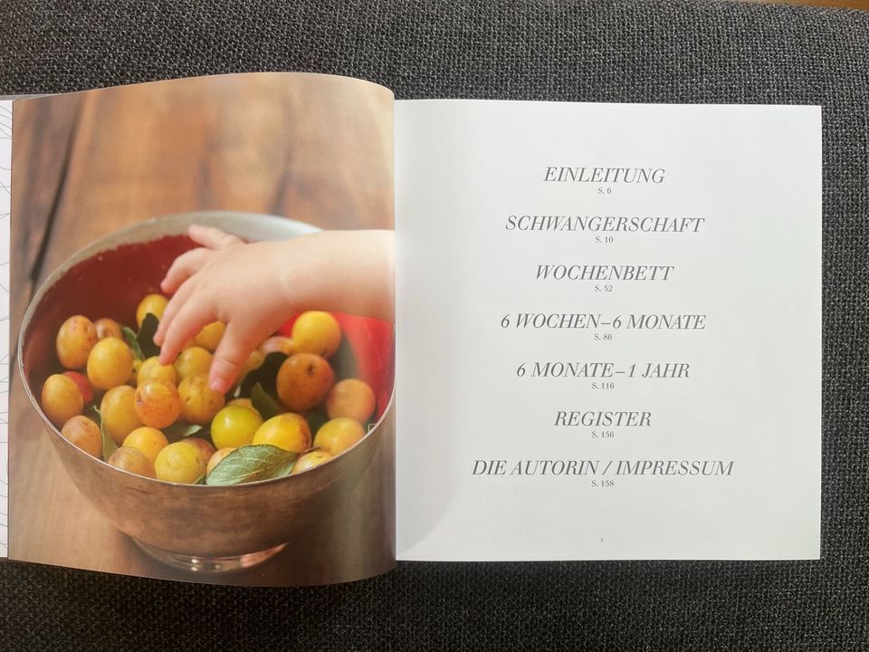 Kochbuch für Schwangerschaft & Stillzeit in München