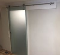 Glasschiebetür 205x90 mit Edelstahl Führung Baden-Württemberg - Wannweil Vorschau