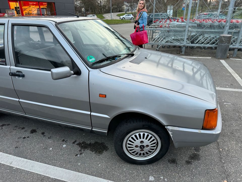Fiat Uno 75 i.e. Bj. 1989 MK1 silbergrau kein Rost erste Hand in Kirchheim unter Teck