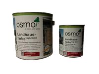 28€/L 2,5L Osmo Landhausfarbe 2311 Karminrot Niedersachsen - Auetal Vorschau