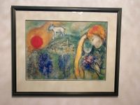 Marc Chagall Kunstdruck (inkl. Bilderrahmen) Nordrhein-Westfalen - Bocholt Vorschau