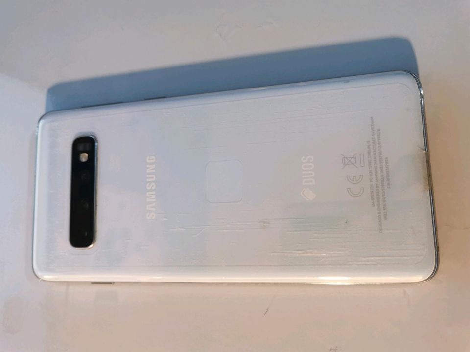 Handy Samsung Galaxy S10 Duos mit Zubehör in Recklinghausen