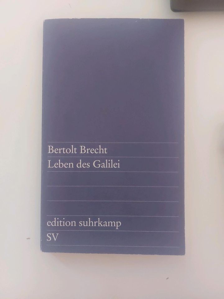 Leben des Galilei Berthold Brecht edition suhrkamp in Rottenburg a.d.Laaber