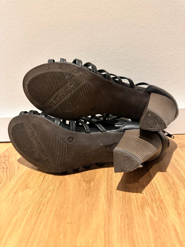 Tamaris Sandalette Sommer Pumps 38 schwarz in Schönkirchen