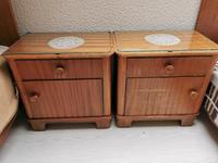 Nachttisch Beistelltisch Schlafzimmer Schrank DDR Vintage Retro Sachsen-Anhalt - Starsiedel Vorschau