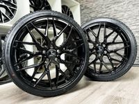 UA1E 19 Zoll Sommerräder für Mercedes A B C CLA CLK SLK SLC Klasse W176 176 W246 W203 W204 S204 204 C117 W117 X117 W208 W209 R170 R171 R172 Felgen Reifen Räder schwarz Sommerreifen AMG Kompletträder Baden-Württemberg - Neckarsulm Vorschau