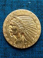 USA 5$ Indian Head 1914 Gold Rheinland-Pfalz - Weisenheim am Sand Vorschau