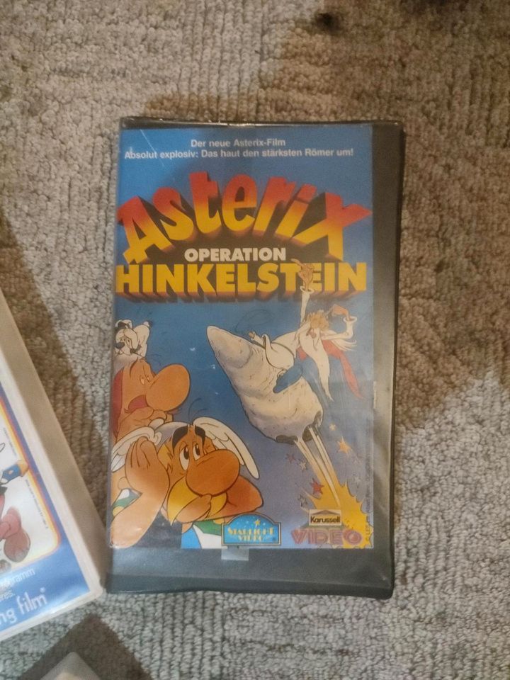 ** ASTERIX ** VHS Kasetten maximal 1x gespielt in Meschede