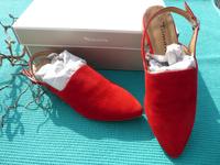 Tamaris Slingpumps Ballerina Slingback Schuhe rot Leder Gr 36 NEU Baden-Württemberg - Mühlacker Vorschau