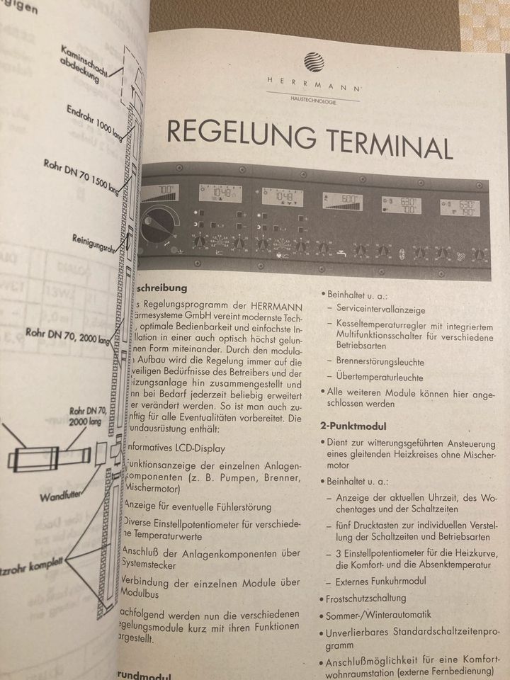 Herrmann Montageanleitung Dialog Gasbrennwertgerät in Hamburg