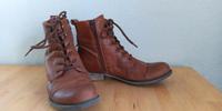Schnürstiefel Stiefeletten Boots echt Leder Schnürschuhe Dresden - Löbtau-Nord Vorschau