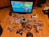 Nintendo Gamecube-5 Spiele-4 Controller-3xMario (Kart, Smash Bros Frankfurt am Main - Sachsenhausen Vorschau