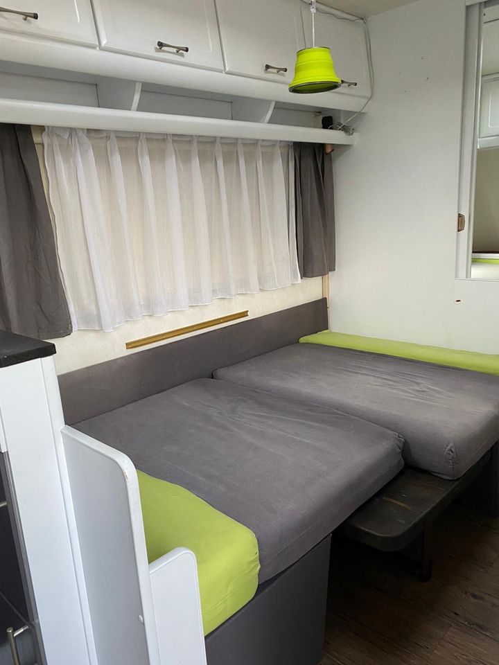 Tec Caravan TE 530 K Wohnwagen Stockbett Umbau in Ulm