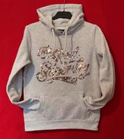 ❤️SUPERDRY Hoodie Damen Pullover Pailletten Glitzer hellgrau❤️ Nordrhein-Westfalen - Ahaus Vorschau
