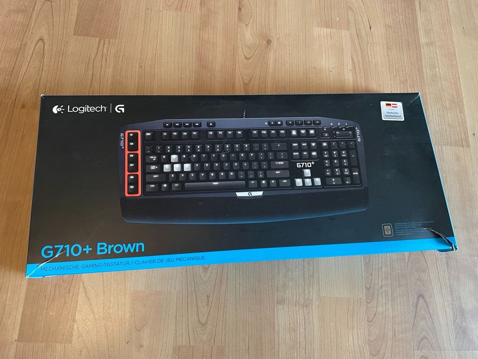 Logitech G710+ Brown Gamingtastatur in Eching (Kr Freising)