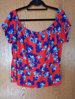 Bluse rot / royalblau Gr.46 Saarland - Ottweiler Vorschau