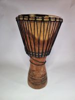 Afrikanische Djembe Trommel Holz Handgeschnitzt Niedersachsen - Niedernwöhren Vorschau