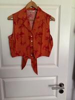 Mexx Bluse Gr. 40 orange mit rot Nordrhein-Westfalen - Sprockhövel Vorschau