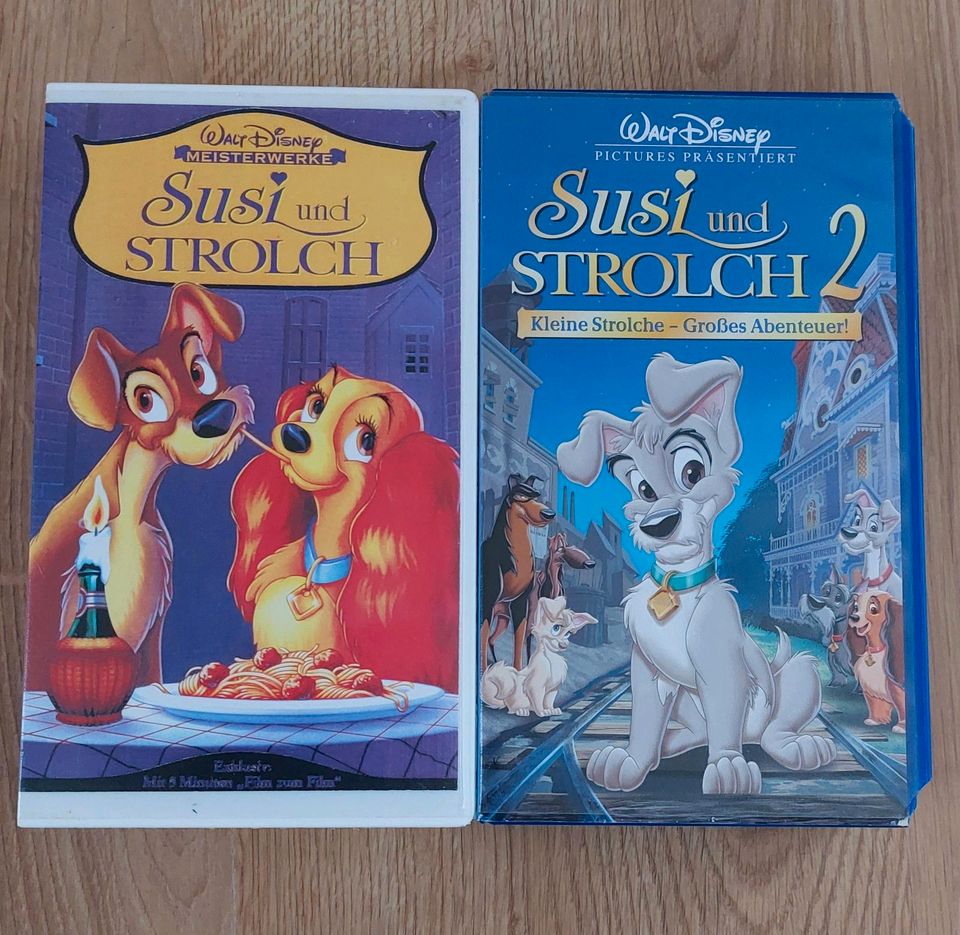 Disney Meisterwerke Susi und Strolch VHS Kassette 00582, 07091 in Berlin