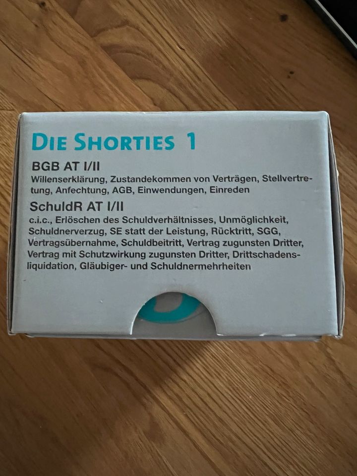 Shorties Hemmer BGB AT/Schuldrecht AT in Ludwigshafen
