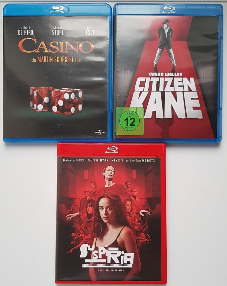 Casino, Citizen Kane, Suspiria - Blu Ray in Berlin