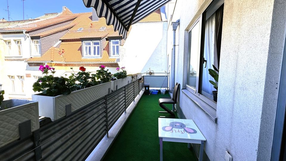 Moderne Penthouse-Wohnung mit atemberaubender Aussicht im Herzen von Leipzig in Leipzig