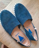 Verbenas Espadrilles Carmen Velourleder blau 39 Wandsbek - Hamburg Volksdorf Vorschau