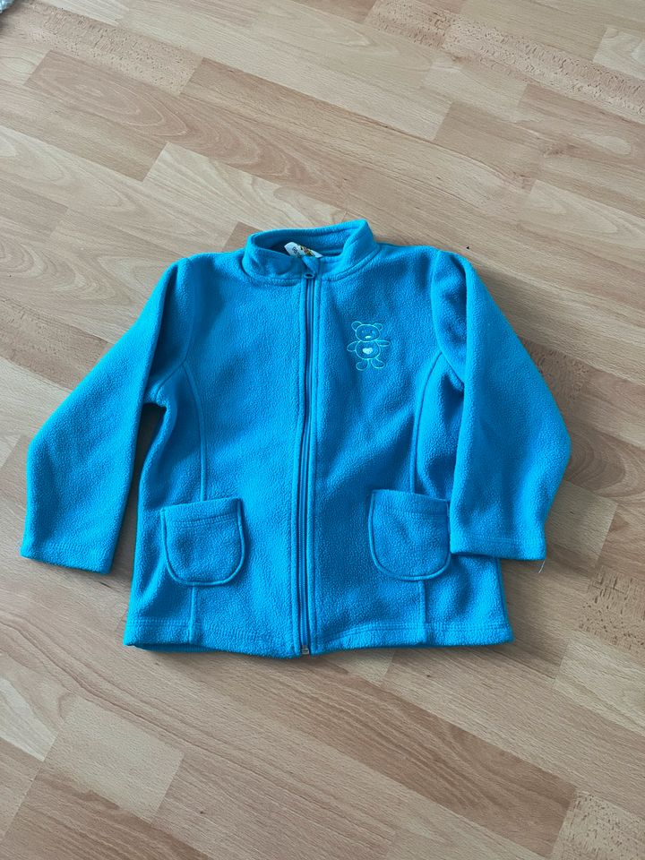 Fleecejacke blau 98/104 Teddy in Weimar